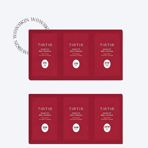 Sample Mask Fit Red Cushion 6 Colors Kit FIT - WowSkin Romania